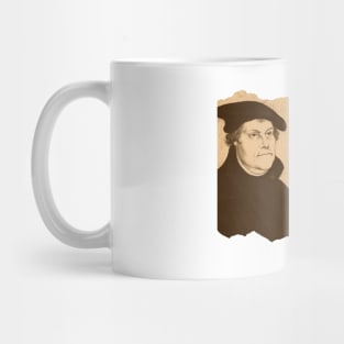 Martin Luther Quote "Here I stand" Mug